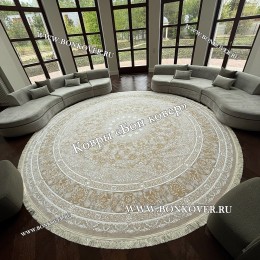 Круглый Ковер Для Гостиной Арт 30256