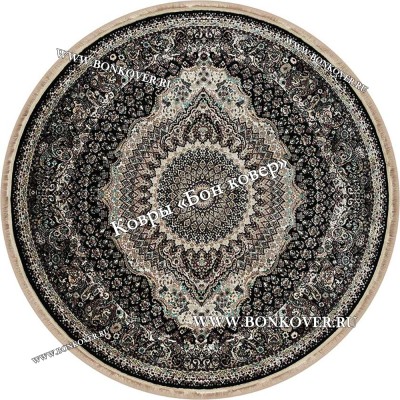 Круглый Ковер с Восточным Узором Медальон Арт 30341