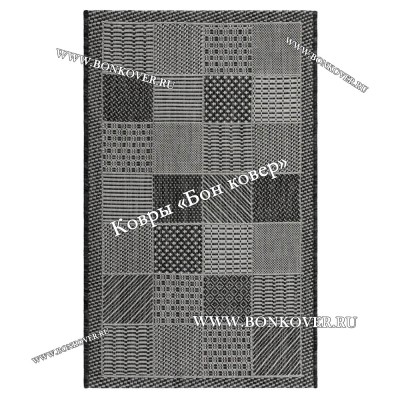 Безворсовый ковер дизайн 78 Серый
