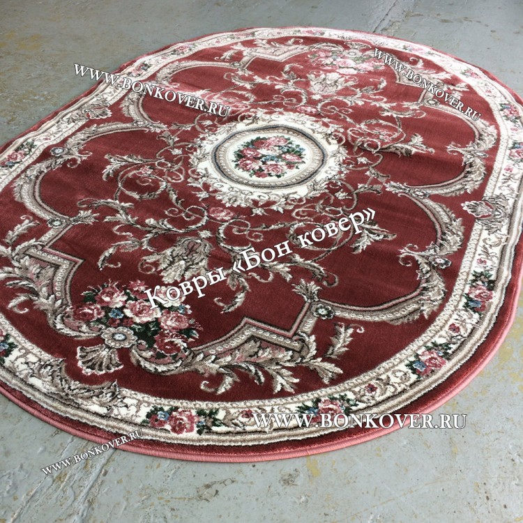 Белорусский Овальный Ковер для Гостиной дизайн 010